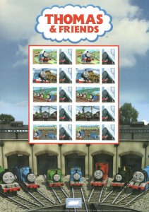 BC-343 2011 Thomas & Friends no. 528 Smiler Sheet  UNMOUNTED MINT