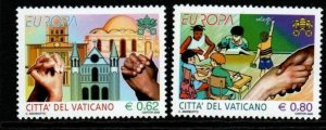 VATICAN CITY SG1474/5 2006 EUROPA INTEGRATION MNH