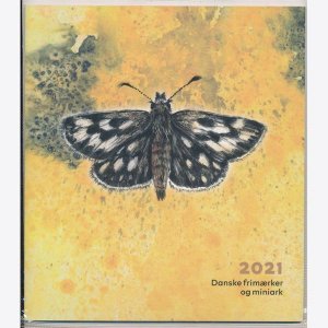 Denmark Danmark year set 2021 MNH stamp collection in official folder