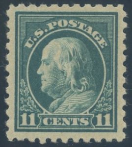 Scott #473 Mint, XF, H