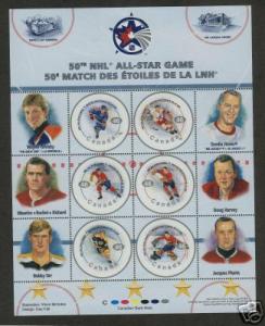   Canada 2000, MNH , NHL all Stars S/S # 1838