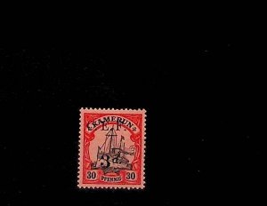 GERMAN COLONIES - CAMEROUN Sc 58 LH ISSUE OF 1915 - BRITISH OCCUPATION - (FJ26)