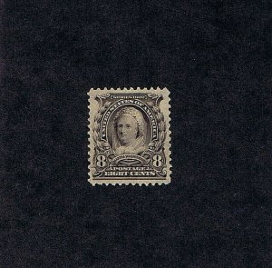 SC# 306 UNUSED OG MNH 8C MARTHA WASHINGTON 1902, 2021 PSAG CERT GRADED VF-XF 85
