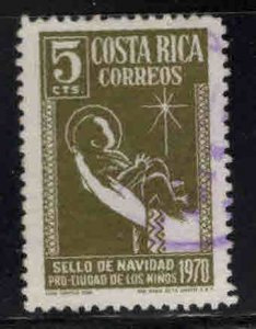 Costa Rica Scott RA47  used postal taxl stamp