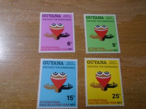 Guyana  #  125-28   MNH