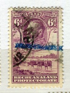 BECHUANALAND; 1930s early GV pictorial issue fine used 6d. value