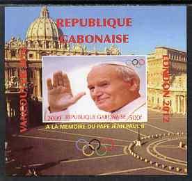 Gabon 2009 Olympic Games - In Memory of Pope John Paul #0...