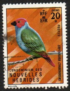French New Hebrides Sc #177 Used