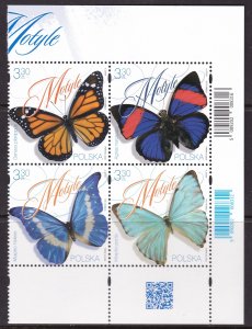 Poland, Fauna, Insects, Butterflies / MNH / 2020