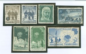 Australian Antarctic Territory #L1-L7 Used Single