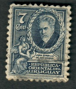 Uruguay #446 used Single