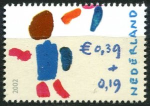 Netherlands Sc#B737e MNH, 39c+19c multi, Children Stamps 2002 (2002)