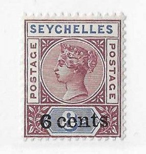 Seychelles Sc #32  6c on 8c  NH VF