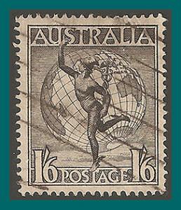 Australia 1949 Hermes, used  C6,SG223a