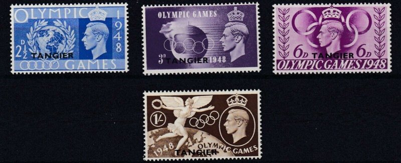 TANGIER  1948  OLYMPIC GAMES   SET   MH 