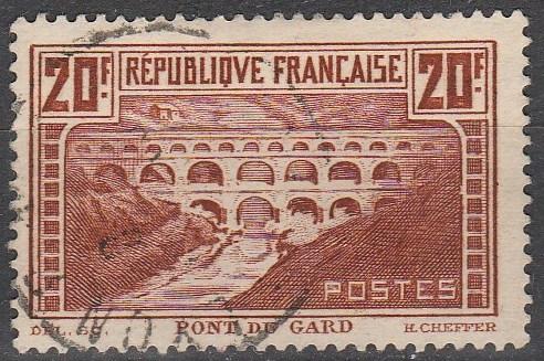 France #254A  F-VF Used CV $35.00 (A10255)