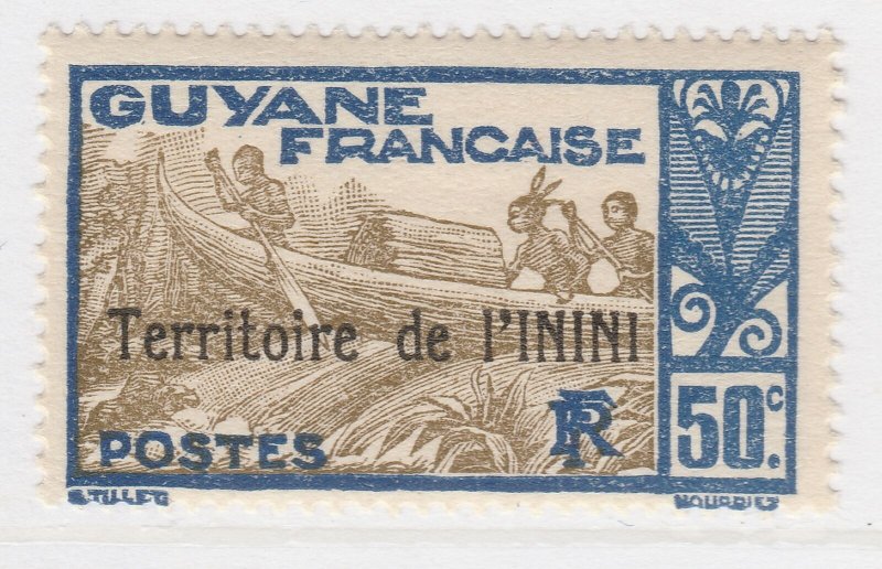 1932-38 French Colony Inini 50cMH* Stamp A22P17F8813-