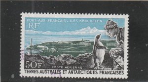 French Southern and Antarctic Territories  Scott#  C14  Used  (1969 St. Paul)