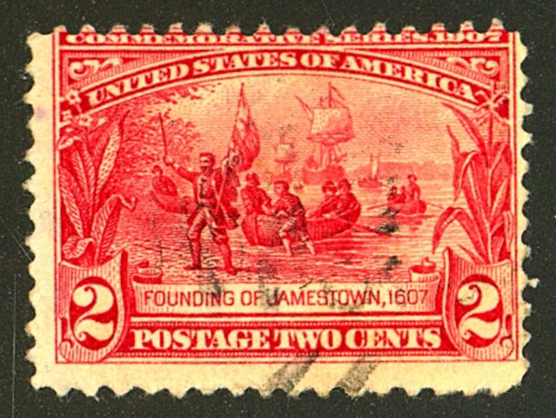 U.S. #329 USED