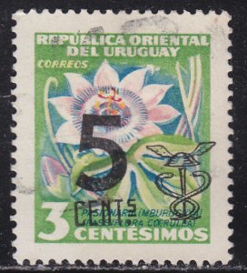 Uruguay 637 Passion Flower O/P 1959