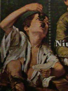 ​NIUE-1980 SC#240a INTERNATIONAL YEAR OF THE CHILD-MNH-S/S VERY FINE  MURILLO-