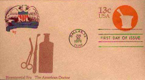 United States, Postal Stationery, First Day Cover, Texas