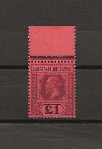 GILBERT & ELLICE ISLANDS 1912/24 SG 24 MNH Cat £550