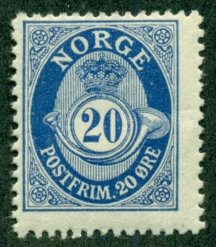 NORWAY #85, Mint Never Hinged, Scott $23.80