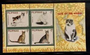 2006 Cats Souvenir sheet MNH