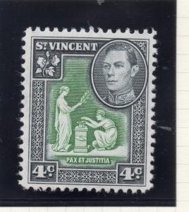 St Vincent 1949-52 Early Issue Fine Mint Hinged 4c. 295365