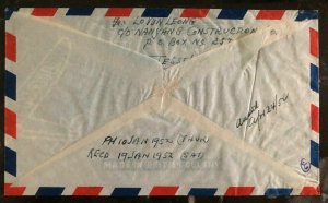 1952 Jesselton North Borneo Airmail Cover  to Toronto Canada