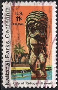 SC#C84 11¢ National Parks: City of Refuge, Hawaii Single (1972) Used