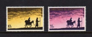 Christmas Island #63-64 Mint MNH