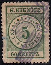 German 19th C. Local Post, Gorlitz #1 used, CV 6.00, See Description