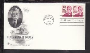 US Holmes 1978 Artcraft U/A FDC BIN