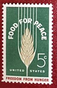 1963 USA Scott 1231 MNH Food for peace Lot 928