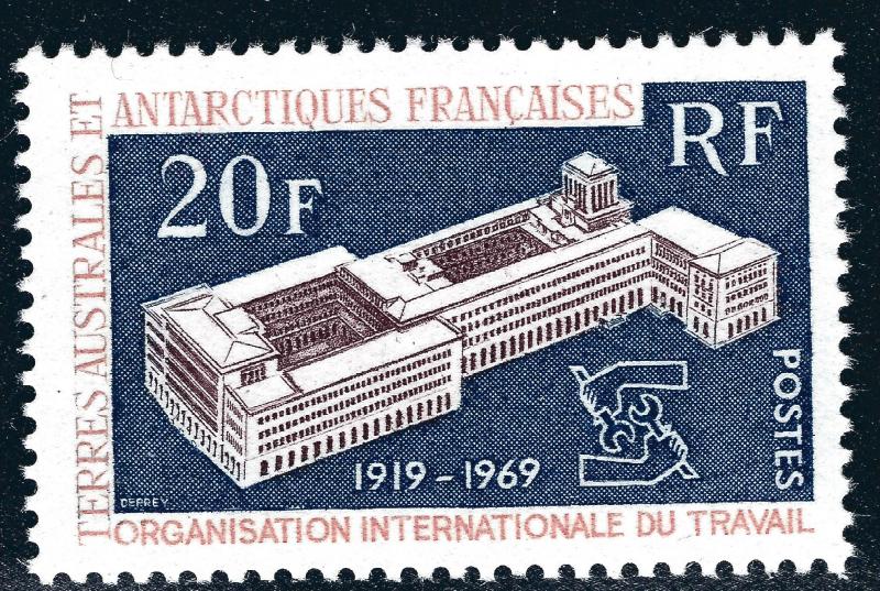 FSAT Antarctic ILO issue (Scott #35) VF MNH Cat $18.50...Premier!