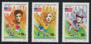 Hungary World Cup Football Championship USA American Entertainers 3v 1994