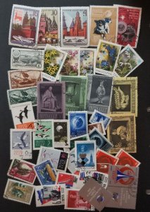 USSR Russia Stamp Lot Used CTO Soviet Union T6146