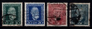 Germany 1924 50th Anniversary of UPU, Set [Used]