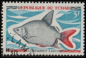Chad 219 - Cto - 3fr Lutefish (1969) +