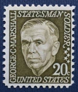 USA 1967 Statesman George Marshall 20c MNH SC#1289 U4668