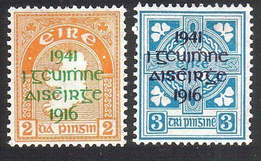 IRELAND 1941 Easter Rising opt set mint hinged.............................52391