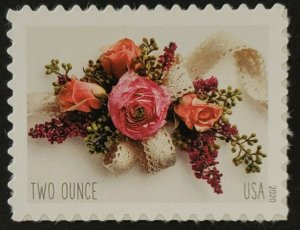 MNH 2020 Garden Corsage Two Ounce Rate Single Stamp - US SCOTT #5458