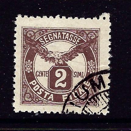 Fiume J13 Used 1919 issue