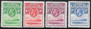 Basutoland 1-4 Unused/Hinged - George V - Short Set