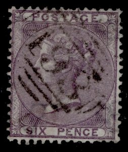 GB QV SG69, 6d deep lilac, FINE USED. Cat £110.