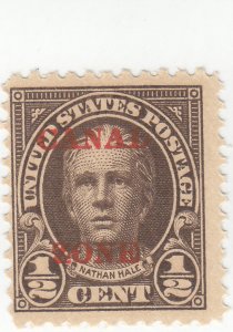 Canal Zone, Scott #70 - 1/2c Olive Brown - MNH