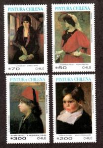 Chile 970-973 Mint NH!