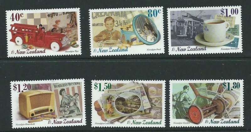 NEW ZEALAND SG2239/44 1999 MILLENNIUM SERIES (4th SERIES) MNH